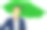 拿着绿伞的女人在检查图片下载