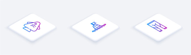 在海上放置等距线鱼浮浮标图片下载