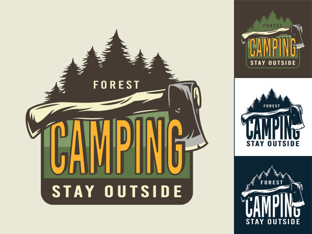 设置斧头打印露营户外旅行图片下载