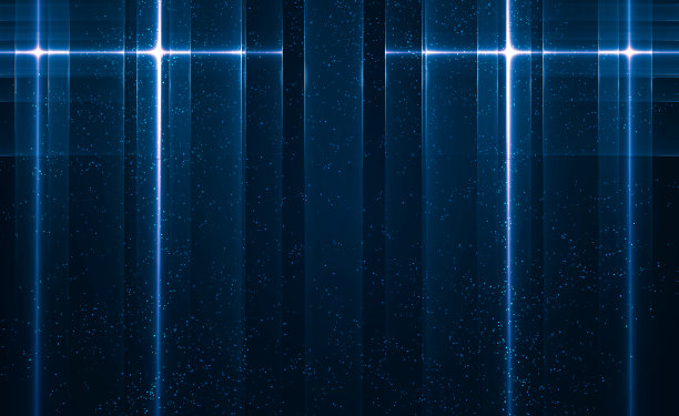 摘要技术与背景图像与光耀斑。抽象的未来主义艺术墙纸。矢量插图。图片下载