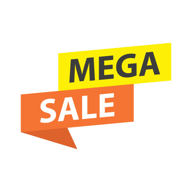 大销售背景，标签，标志矢量插图图片下载