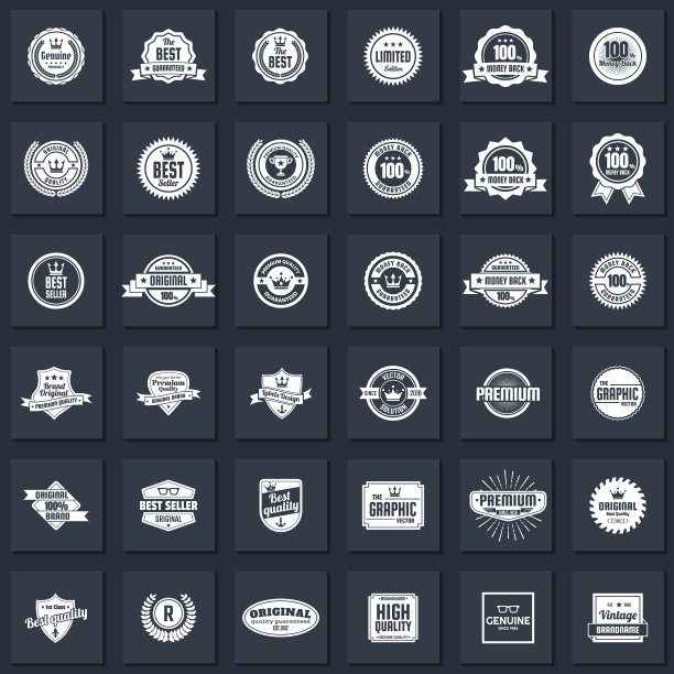 复古复古的旗帜标志图片下载