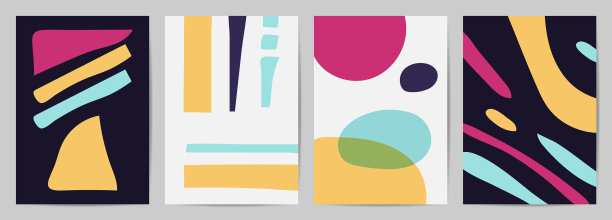 抽象艺术墙图片下载