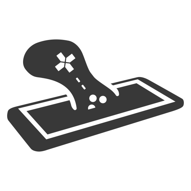 手机图标设计模板动物概念控制器-矢量图片下载