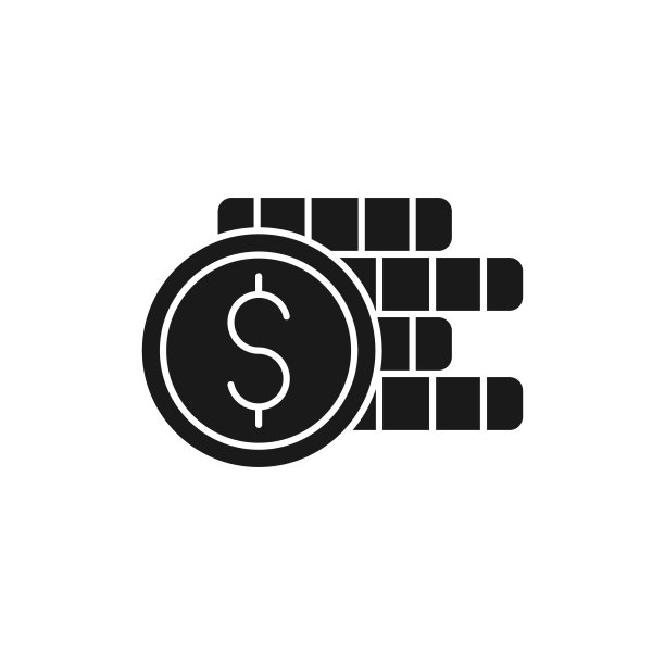 硬币矢量图标，用于支付、金融、货币和贸易图片下载