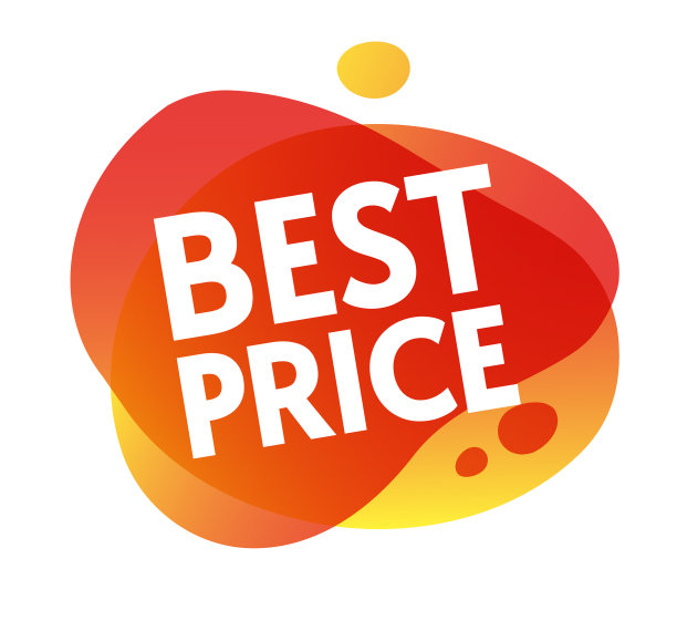 抽象最好的价格标签，徽章，图标或产品图片下载