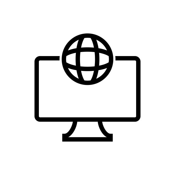 全球图像库存插图的全球和计算机图标图片下载