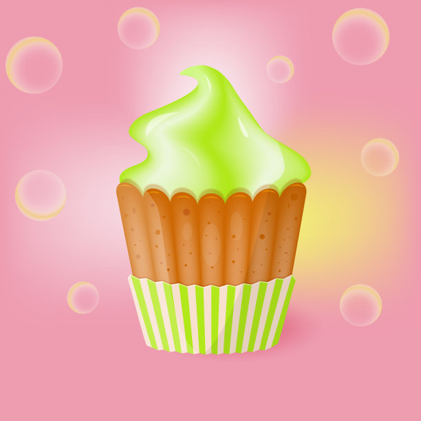 开心果奶油蛋糕海报图片下载