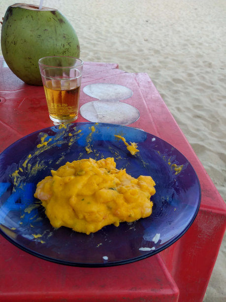 虾瓦塔帕。巴西美食。图片下载