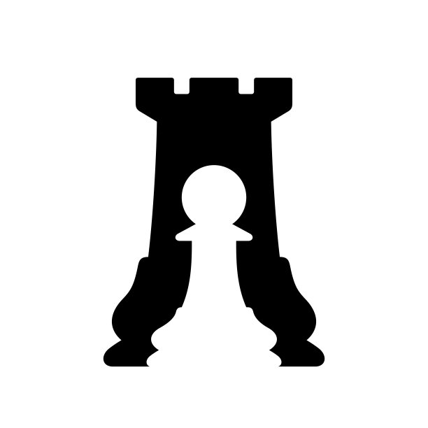 车里的卒。国际象棋矢量插图。图片下载