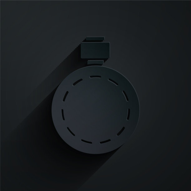 剪纸水壶水壶图标孤立上图片下载