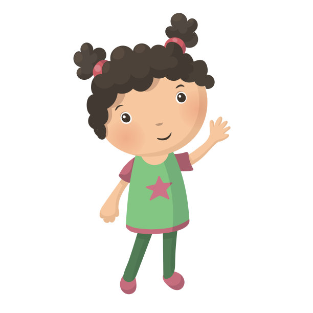 可爱的漂亮的年轻卷曲的女孩孤立在白色图片下载