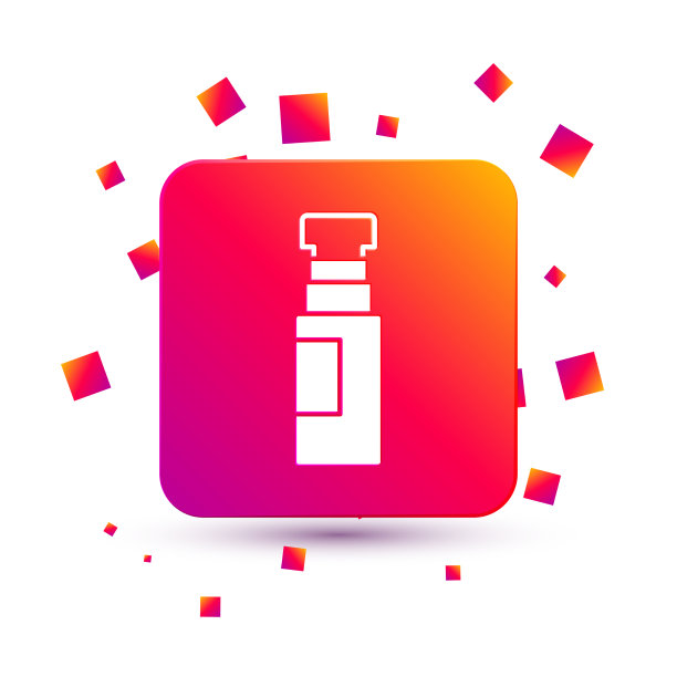 白色标记笔图标孤立在白色背景图片下载