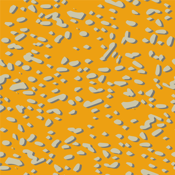 灰色水磨石上的黄色背景重复图案图片下载