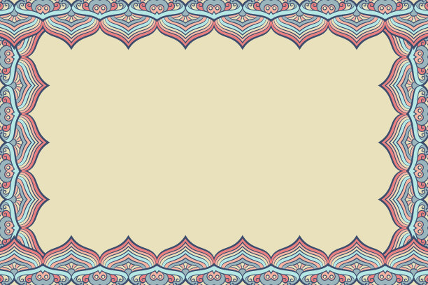 名片复古装饰元素图片下载