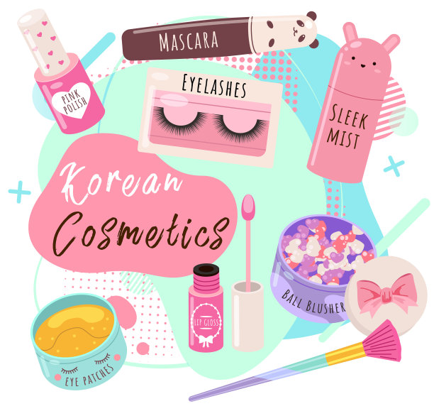 美容化妆套装和化妆工具图片下载