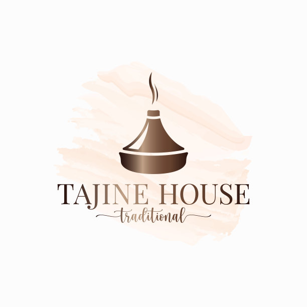 塔津或塔津水彩标志上的白色图片下载