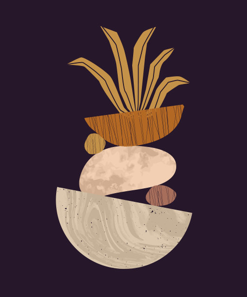 用当代石材构成美学图片下载