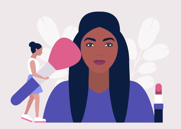 化妆的概念图片下载