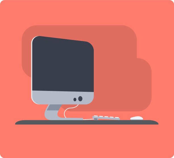 电脑单块键盘和鼠标图片下载