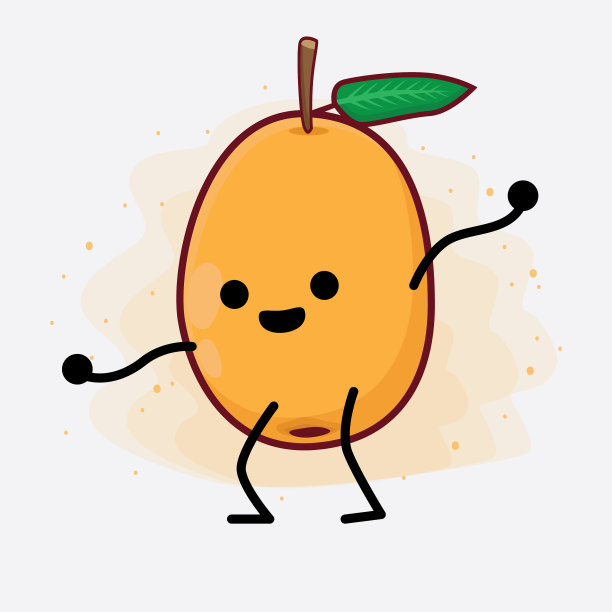 枇杷的性格可爱，面容淳朴图片下载