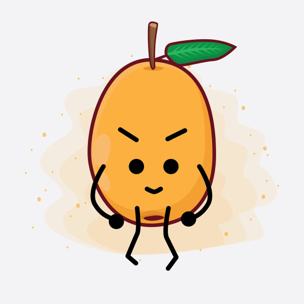 枇杷的性格可爱，面容淳朴图片下载