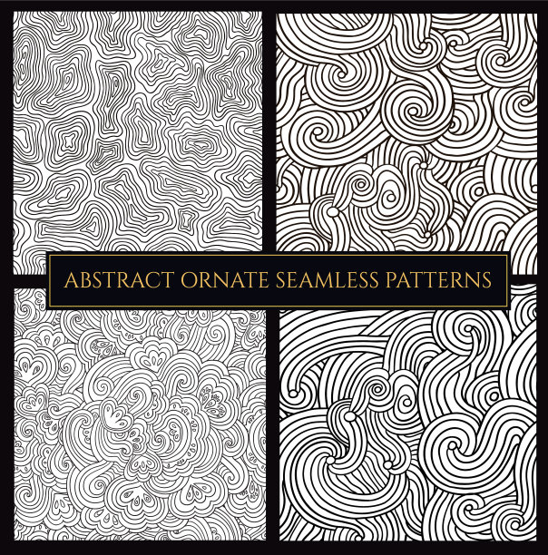 设置黑白抽象图案与图片下载