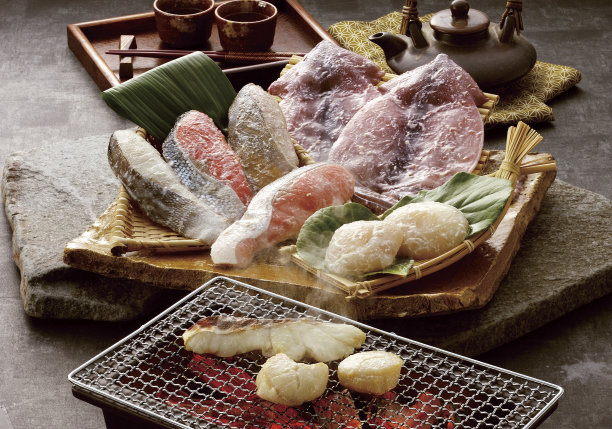 清酒渣腌渍海鲜图片下载