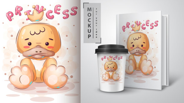 可爱的鸟海报和商品图片下载