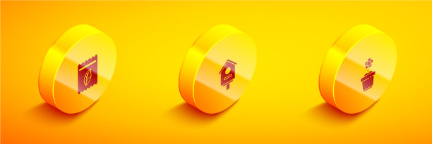 设置等距包满种子植物鸟图片下载