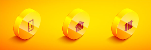 设置等距闭门车库及供暖图片下载