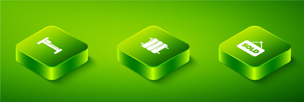 设置等距暖气片悬挂标志图片下载