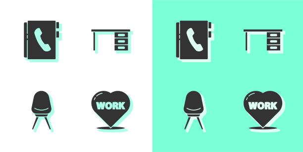 设心用文字办公地址簿图片下载