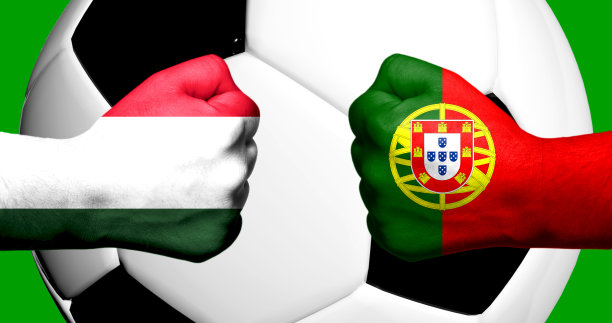 匈牙利和葡萄牙国旗图片下载