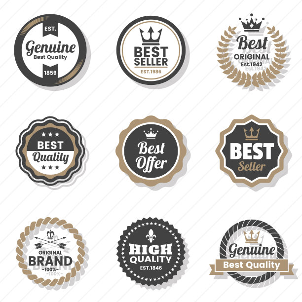 复古复古的旗帜标志图片下载