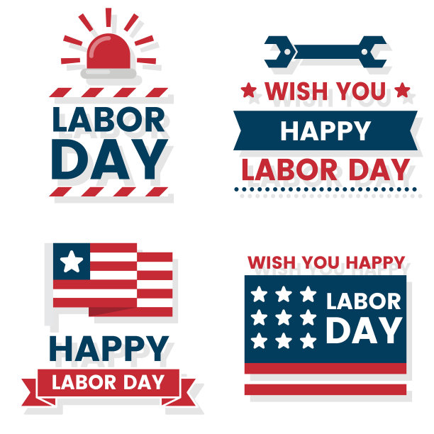 劳动节横幅标签图片下载