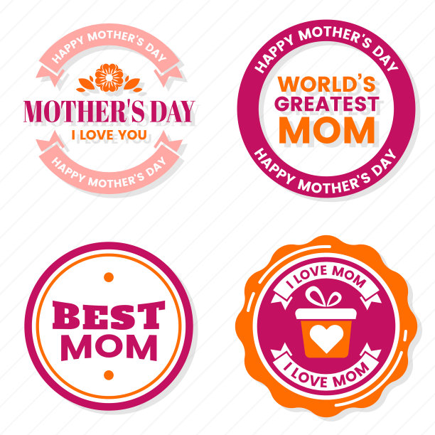 母亲节横幅标签图片下载