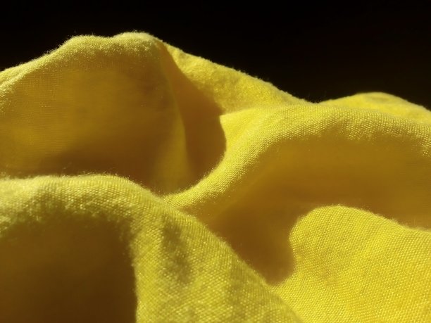 皱巴巴的黄布图片下载