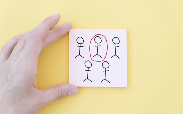 最佳人选的概念。对招聘、吸引和留住人才有用。图片下载