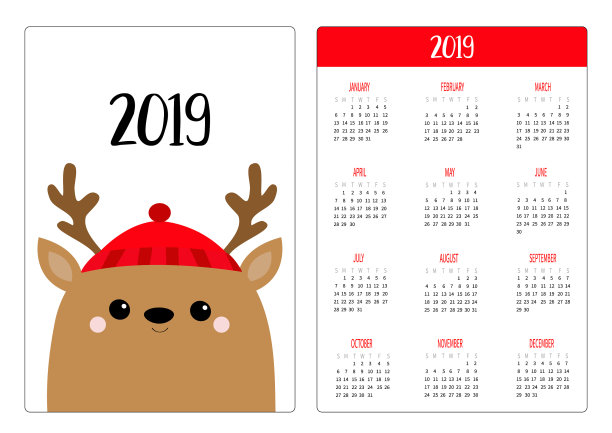 鹿角鹿头脸红帽角简单图片下载