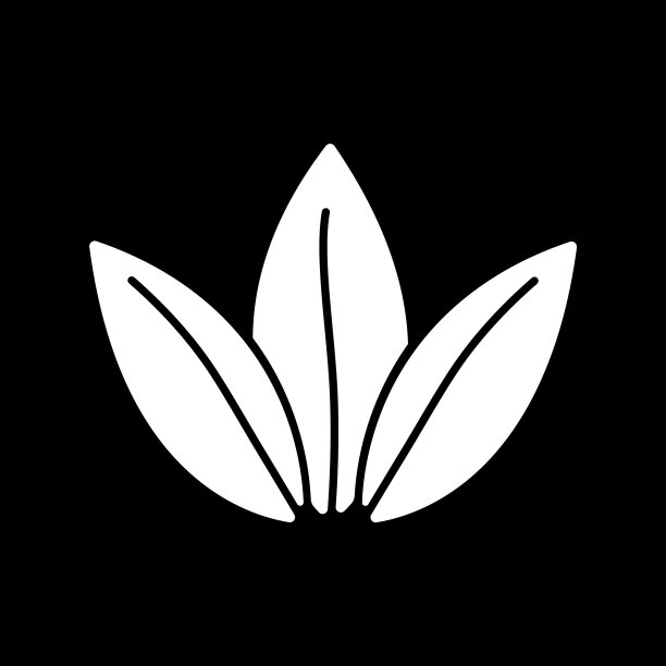 茶叶暗色模式字形图标图片下载