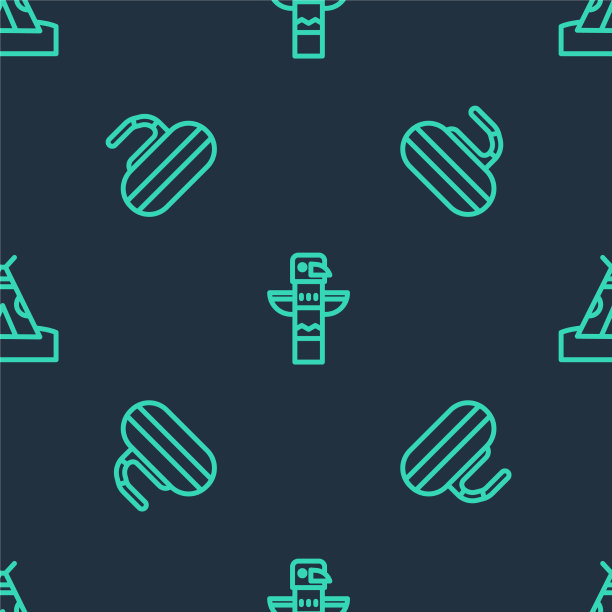 设置行加拿大图腾柱石为冰壶图片下载