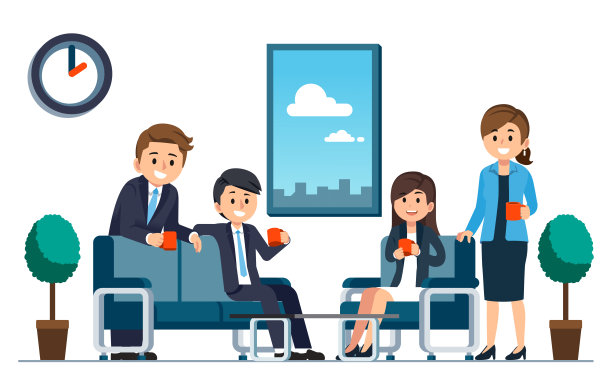 休息一小时的机会，与工作的朋友见面。图片下载