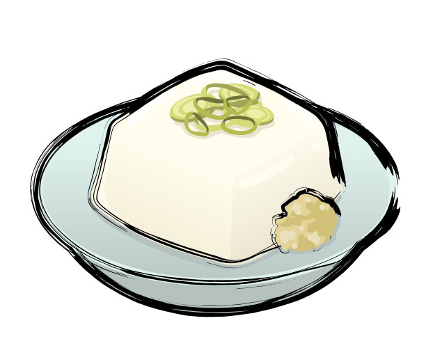 韭菜姜豆腐(刷)图片下载