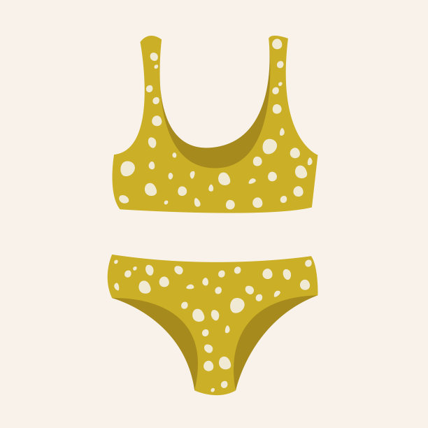 一套女人的内衣和泳衣图片下载