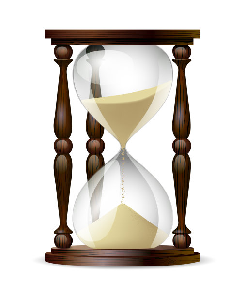 复古沙漏三维风格图片下载