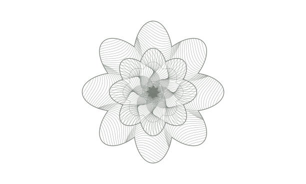 抽象线性货币风格的玫瑰图案图片下载