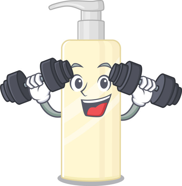 肌肉发膜与杠铃在运动图片下载