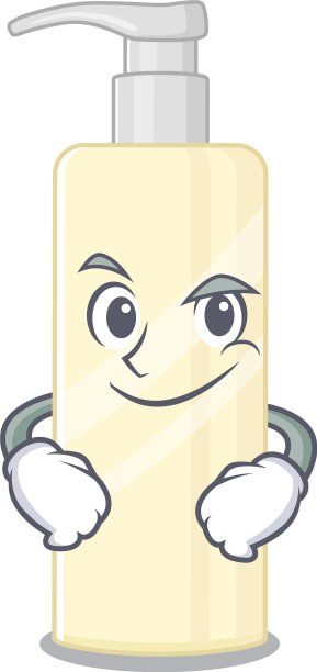 可爱的漫画头发面具有自信的姿态图片下载