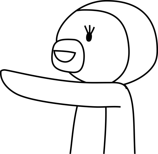 企鹅大纲，引导你的手指图片下载